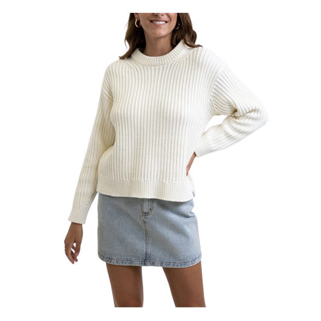 Rhythm Classic Cable Knit - Vintage White