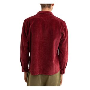 Corduroy LS Shirt - Mineral Red