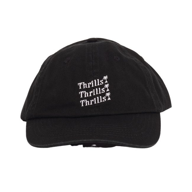 Thrills Unlimited 6 Panel Cap - Black