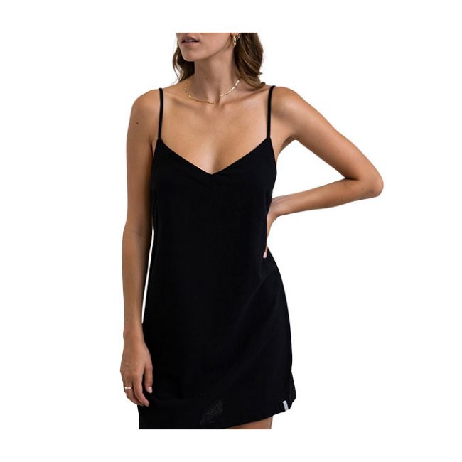 Rhythm Classic Mini Dress - Black