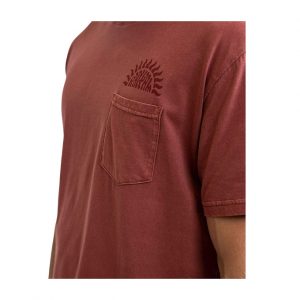 La Jolla SS Pocket T-Shirt - Mineral Red
