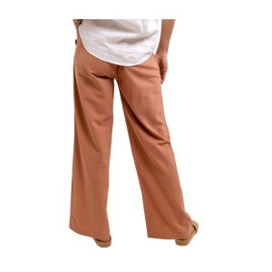 Classic Wide Leg Pant - Baked Clay