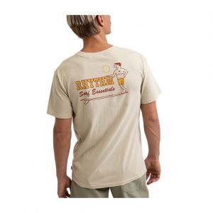 Rhythm Oceanside SS T-Shirt - Cream