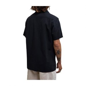 Rhythm Classic Linen SS Shirt - Vintage Black