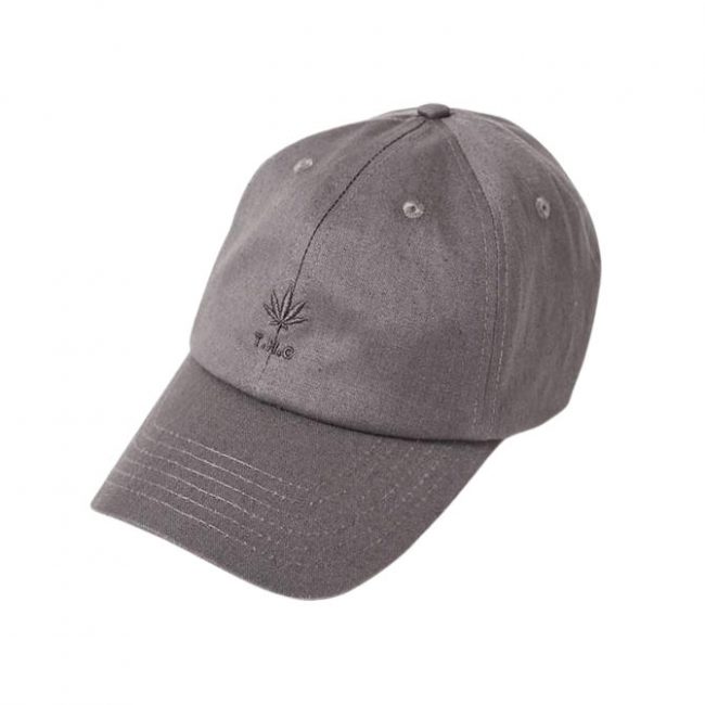 Afends Cadet Hemp Baseball Cap - Charcoal