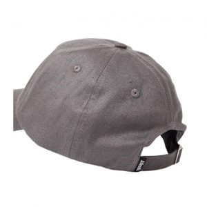 Afends Cadet Hemp Baseball Cap - Charcoal