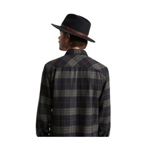 Brixton Messer Fedora - Black/Black