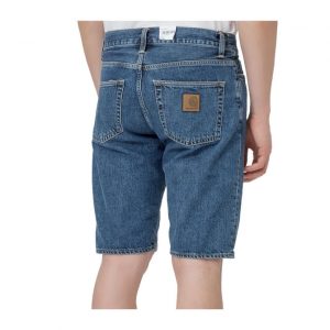 Ruck Single Knee Short - Blue Mid Worn Wash