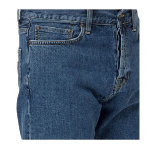 Ruck Single Knee Short - Blue Mid Worn Wash
