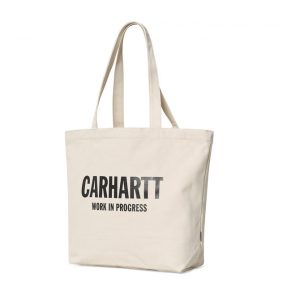 Wavy State Tote - Ecru / Black