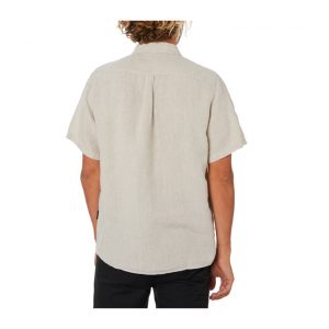 Mr Simple Linen SS Shirt - Natural