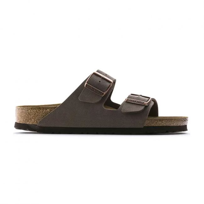 Birkenstock Arizona BirkiBuc Regular - Mocca