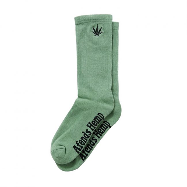 Happy Hemp Socks - Moss