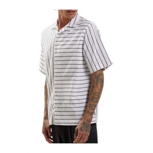 Ladera Unisex Cuban SS Shirt - White