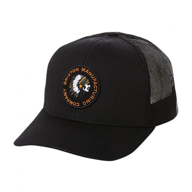 Brixton Rival Stamp X Mp Mesh Cap - Black