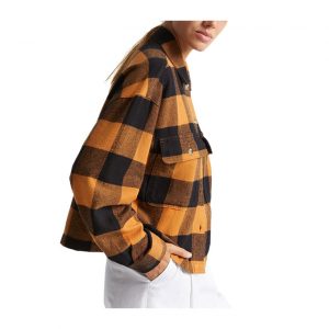 Bowery Fleece W L/S Flannel - Lion