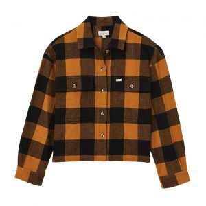 Bowery Fleece W L/S Flannel - Lion