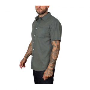 Charter Oxford S/S Wvn - Evergreen Sun Wash