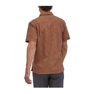 Patagonia Men's Back Step Shirt - Ikat Net: Henna Brown