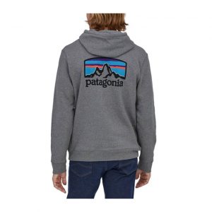 Patagonia Men's Fitz Roy Horizons Uprisal Hoody Gravel Heather