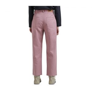 Afends Shelby Hemp Twill High Waist Wide Leg Pant - Blush