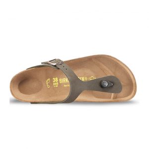 Birkenstock Gizeh BirkiBuc - Stone