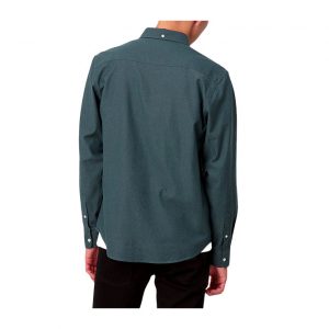 L/S Dalton Shirt - Frasier-Eucalyptus Heavy Rinsed