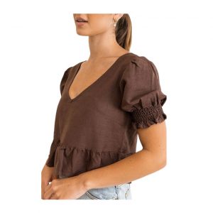 Lila Top - Chocolate