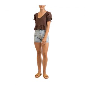 Lila Top - Chocolate