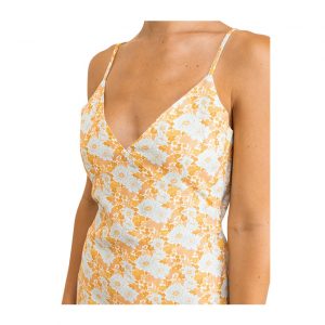 Rhythm Goldie Floral Mini Dress - Apricot