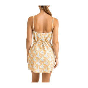 Rhythm Goldie Floral Mini Dress - Apricot