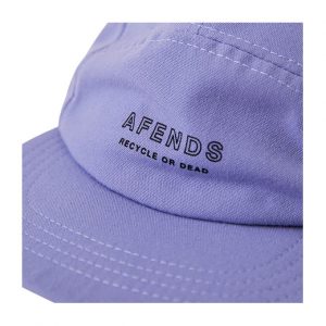 Misprint Organic Panelled Cap - Violet