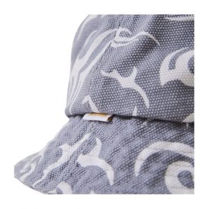 Afends Tribal Organic Bucket Hat - Silver