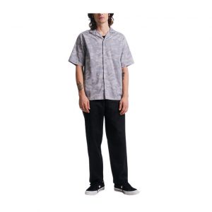 Afends Cadet Unisex Organic Short Sleeve Shirt - Camo