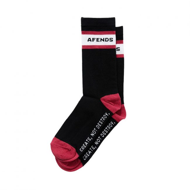 Campbell - Recycled Socks One Pack - Black