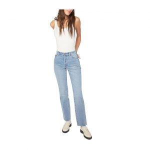 Rollas Classic Rib Tank - White