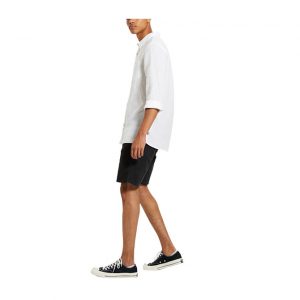 Rollas Men At Work LS Hemp Shirt - White