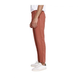 Mr Simple Tanner Linen Pant - Brick