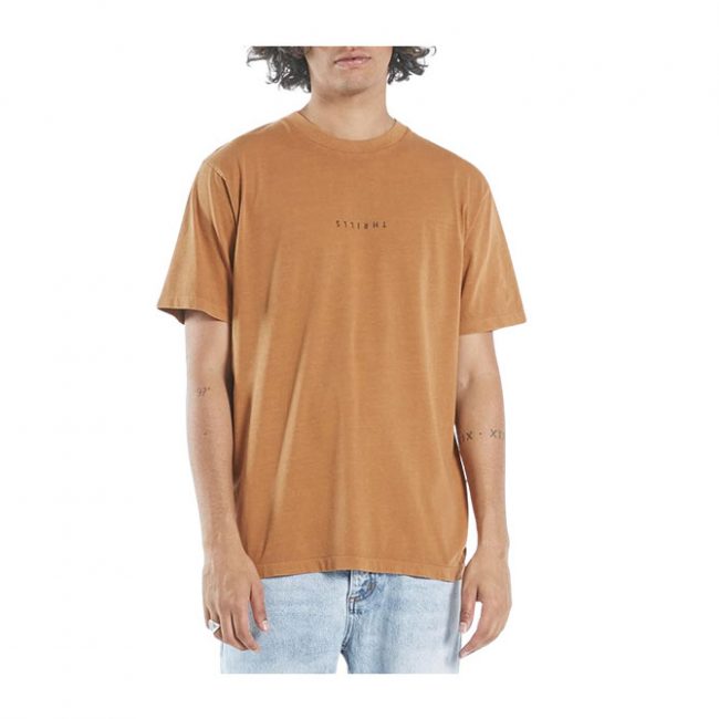 Minimal Thrills Merch Fit Tee - Spice Brown