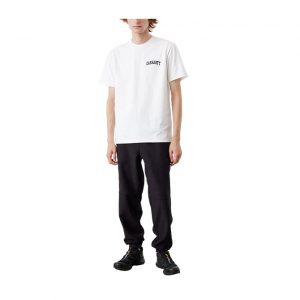 Carhartt S/S University Script T-Shirt - White/Black