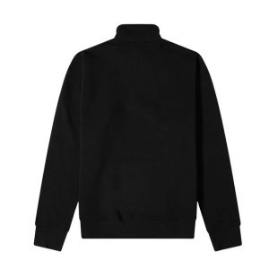 Carhartt Chase Neck Zip Sweat - Black/Gold