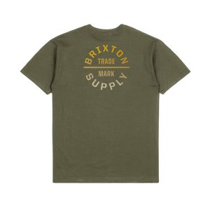 Brixton Oath V S/S STT - Military Olive/Gradient