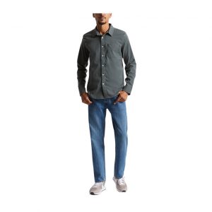 Charter Oxford L/S WVN - Evergreen Sun Wash