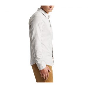 Brixton Charter Oxford L/S WVN - Vapor Sun Wash