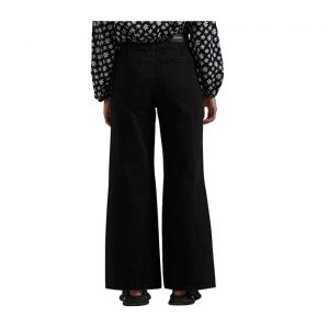 Afends - Gigi - Organic Denim Flared Leg Jean - Washed Black