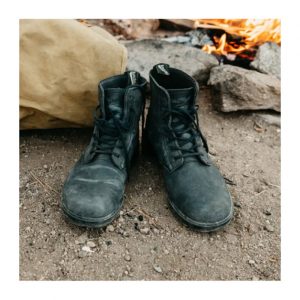 Blundstone 1931 Lace Up Boot - Rustic Black