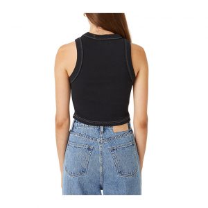 Neuw Jonesy Recut Singlet - Black