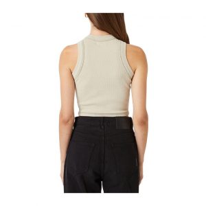 Neuw - Jonesy Recut Rib Singlet - Sand