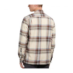 Patagonia Men's L/S Organic Cotton MW Fjord Flannel Shirt - Edge: Nautilus Tan