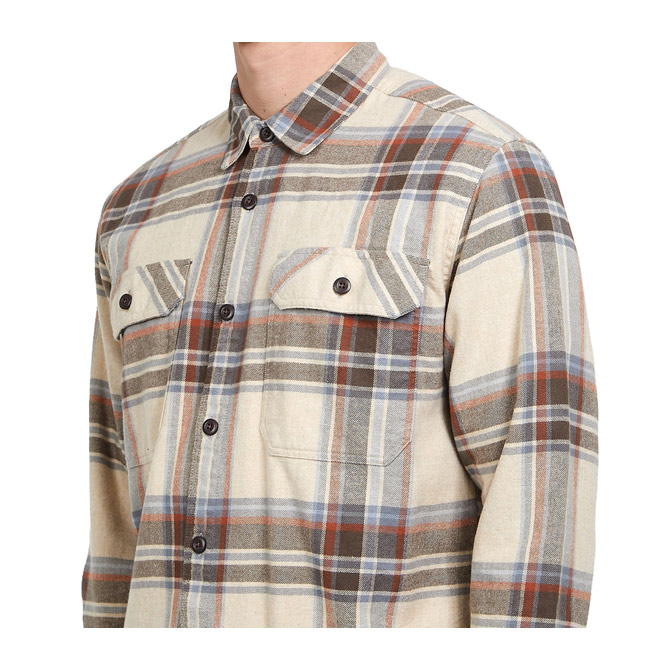 Patagonia Men's L/S Organic Cotton MW Fjord Flannel Shirt - Edge ...